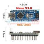 Arduino Nano V3 Atmega328p Development Board With USB Cable In Pakistan